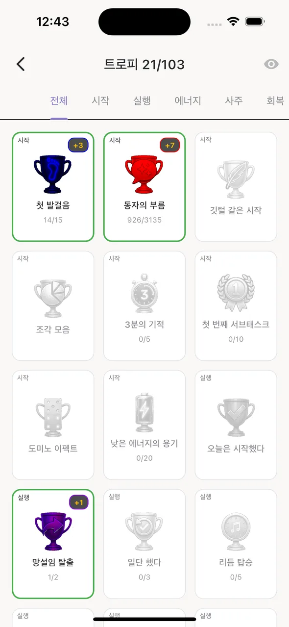 트로피 갤러리
